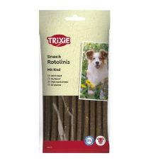 Ласощі для собак Rotolinis палички з рубцем 120 г Trixie 3155