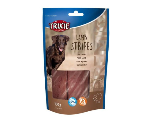 Лакомство д/соб. PREMIO  Lamb Stripes ягненок 100гр 31741