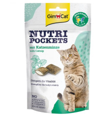 Ласощі для котів Nutri Pockets Catnip and Multi-Vitamin з котячою м'ятою та вітамінами 60 г GimCat 