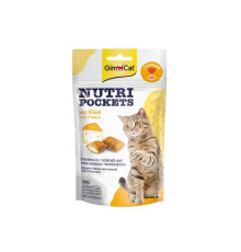 Ласощі для котів Nutri Pockets Котяча сир та таурин 60г G-419329/400716