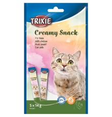 Ласощі для котів Creamy Snacks з куркою і таурином 5 шт 14 г ТХ-42681 Trixie