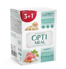 Корм для цуценят 3+1 Pyppy Dogs  з індичкою 400 г Optimeal