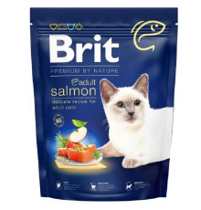 Сухий корм для кішок Cat Adult Salmon з лососем 300 г Brit Premium