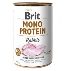 Корм для собак із чутливим травленням Mono Protein Dog з кроликом 400 г Brit