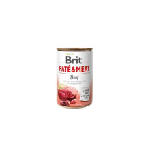 Корм для собак Бріт Brit Paté and Meat Dog k паштет з яловичиною 400г