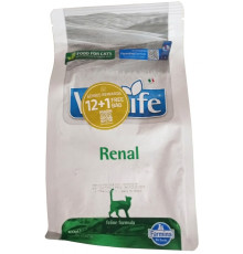 Вологий корм для котов Фарміна Farmina Vet Life Renal дієт. харчування, для підтримки функції нирок, 400 г 