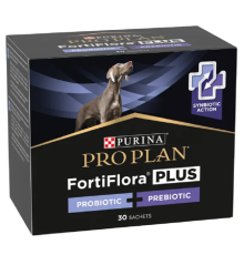 Порошок для цуценят і собак Пробіотик Proplan Fortiflora Plus Dog для підтримки мікрофлори кишківника 2 г №30 Purina Pro Plan