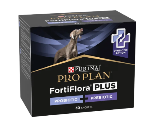 Порошок для щенков и собак Пробиотик Proplan Fortiflora Plus Dog  для поддержания микрофлоры кишечника 2 г №30 Purina Pro Plan