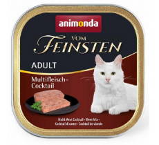 Корм для котов Vom Feinsten Adult Multi Meal Coctail  мультимясной коктейль 100 г Animonda 