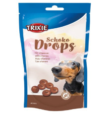 Ласощі для собак Chocolate Drops вітамінізовані дропси з шоколадом 75 г ТХ-31611 Trixie