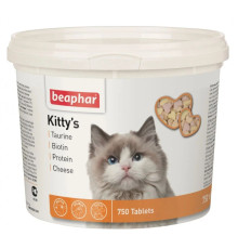 Ласощі для котів Kitty's Taurin Biotin з таурином і біотином №750 Beaphar