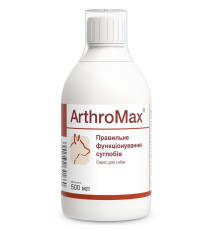 Сироп для собак і котів ArthroMax для суглобів із глюкозаміном і хондроїтином 500 мл Dolfos