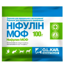Порошок Ніфулін МОФ лікування шлунково-кишкових захворювань 100 г O.L.KAR