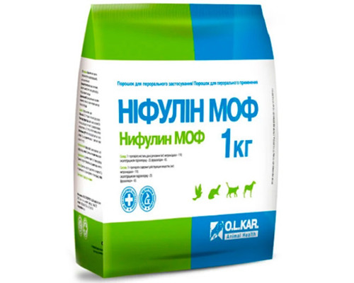 Порошок Ніфулін МОФ лікування шлунково-кишкових захворювань 1 кг O.L.KAR