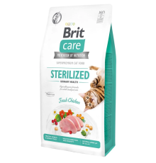 Корм для стерилизованых котов Cat GF Urinary с курицей 2 кг Brit Care