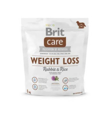 Корм для собак Бріт з надлишковою вагою Brit Care Weight Loss Rabbit and Rice 1кг