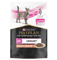 Корм для котів Pro Plan Veterinary Diets UR Urinary для лікування захворювань сечовивідних шляхів з лососем у соусі 85 г Purina