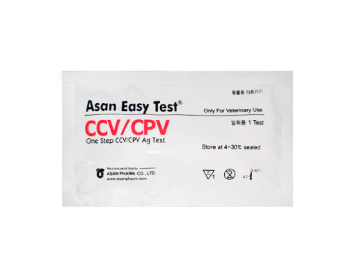 Экспресс-тест Парвовирус + Коронавирус CPV Ag/CCV Ag ASAN PHARM