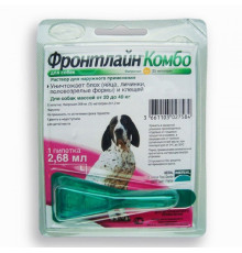 Фронтлайн Комбо спот он краплі на холку для собак 20-40 кг №1*2,68 мл Merial