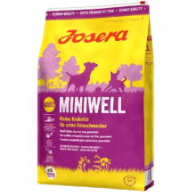 Сухой корм для собак мелких пород Miniwell Adult с птицей 1 кг Весовой Josera