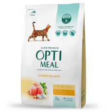 Сухий корм для котів Adult Cat Chicken з куркою 4 кг Optimeal