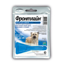 Фронтлайн спот-он краплі на холку для собак 10-20 кг №1*1,34 мл Merial