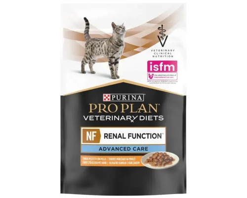 Корм для котов Veterinary Diets NF Renal Function Early Care для лечении почечной недостаточности с курицей 85 г Purina