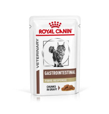 Корм для котів Gastrointestinal Fibre Response шматочки в соусі 85 г Royal Canin