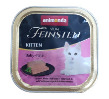 Корм для кошенят Vom Feinsten Kitten Baby-Paté Бебі-пате микс курица, свинина, телятина 100 г Animonda