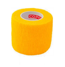 Фіксуюча пов'язка Copoly жовта (5 х 450 см) Cymedica