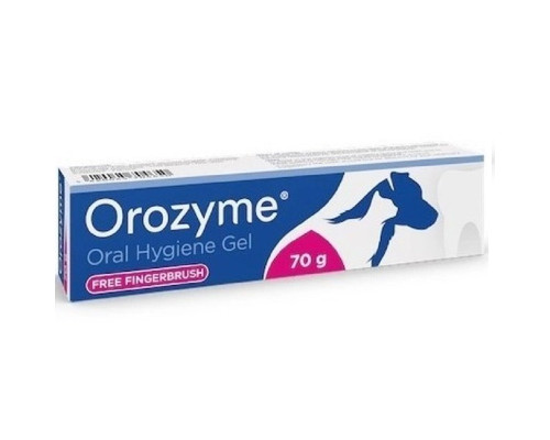 Зубная паста для котов и собак Orozyme профилактика зубного налета 70 г Ecuphar