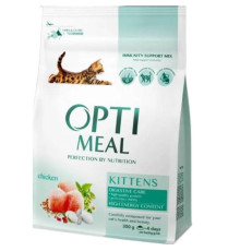 Корм для кошенят Оптіміл OPTIMEAL сухий курка 200 г
