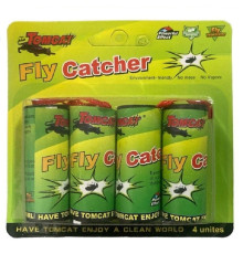 Липка стрічка від мух Fly Cather упаковка 4 штуки Китай