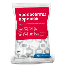 Порошок Бровасептол ветеринарний антибіотик 100 г Бровафарма