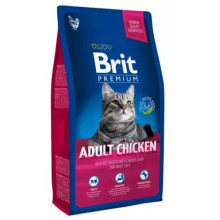 Корм для котов Брит взрослых с курицей Brit Premium Cat Adult Chicken 300г