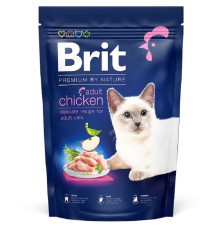 Сухий корм для котів Cat Adult Chicken з куркою для дорослих 300 г Brit Premium