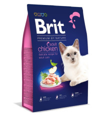 Сухий корм для котів Cat Adult Chicken з куркою для дорослих 1,5 кг Brit Premium
