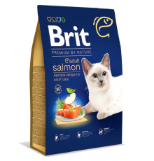 Сухий корм для котів Premium by Nature Cat Adult Salmon з лососем 1,5 кг Brit Premium