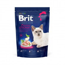 Корм для котів Brit Premium Cat Sterilized  стерилізованих 0,8кг