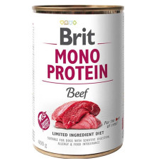 Корм для собак із чутливим травленням Mono Protein Dog з яловичиною 400 г Brit