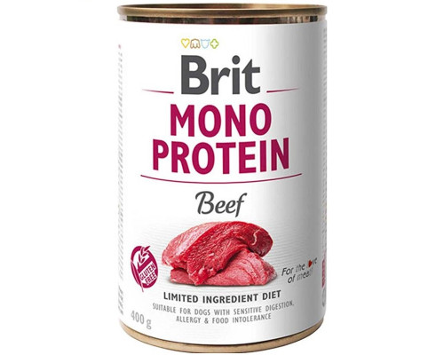 Корм для собак із чутливим травленням Mono Protein Dog з яловичиною 400 г Brit