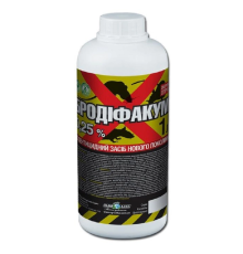 Бродіфакум 0,25% від крис та мишей 1 л O.L.KAR