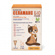 Селамакс Біо краплі для котів 7,5-10кг 1мл №1 Біофарма