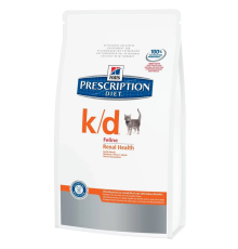 Сухий корм для котів Prescription Diet Feline k/d при захворюваннях нирок 400 г Hill's