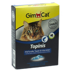 Вітаміни для котів Topinis мишки з фореллю і таурином 190 шт 220 г GimpCat