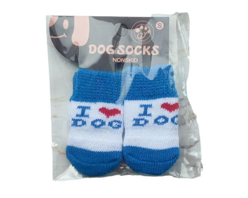 Носки для собак набор 4 шт L 215-5 i love dog