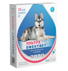 Краплі на холку для собак Ефектвет Ультра 2 мл від бліх вошей кліщів і волосоїдів №5 Ветсинтез