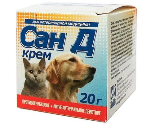 Крем Сан Д для лікування дерматозів 20 г O.L.KAR 