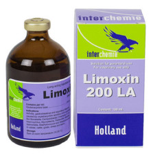 Розчин для ін'єкцій Лімоксин 200 ЛА протиінфекційний препарат 100 мл Interchemie