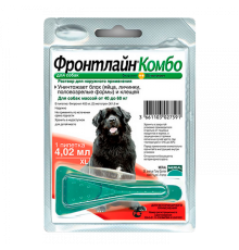 Фронтлайн Комбо Спот Он для собак 40-60 кг краплі на холку Merial